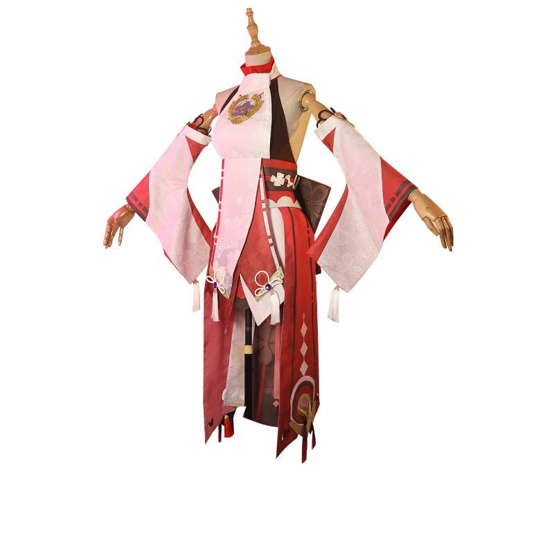 Costume Cosplay Yae Miko Genshin Impact - Robe Mignon pour Halloween Femmes