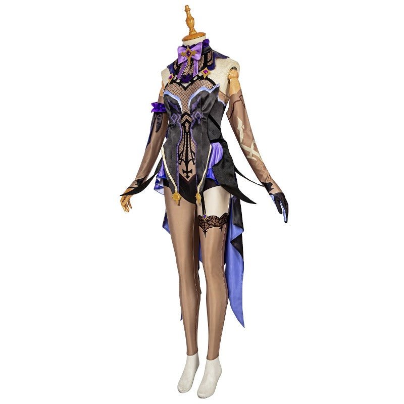 Costume Cosplay Fischl de Genshin Impact - Design Authentique et Élégant Taille Standard