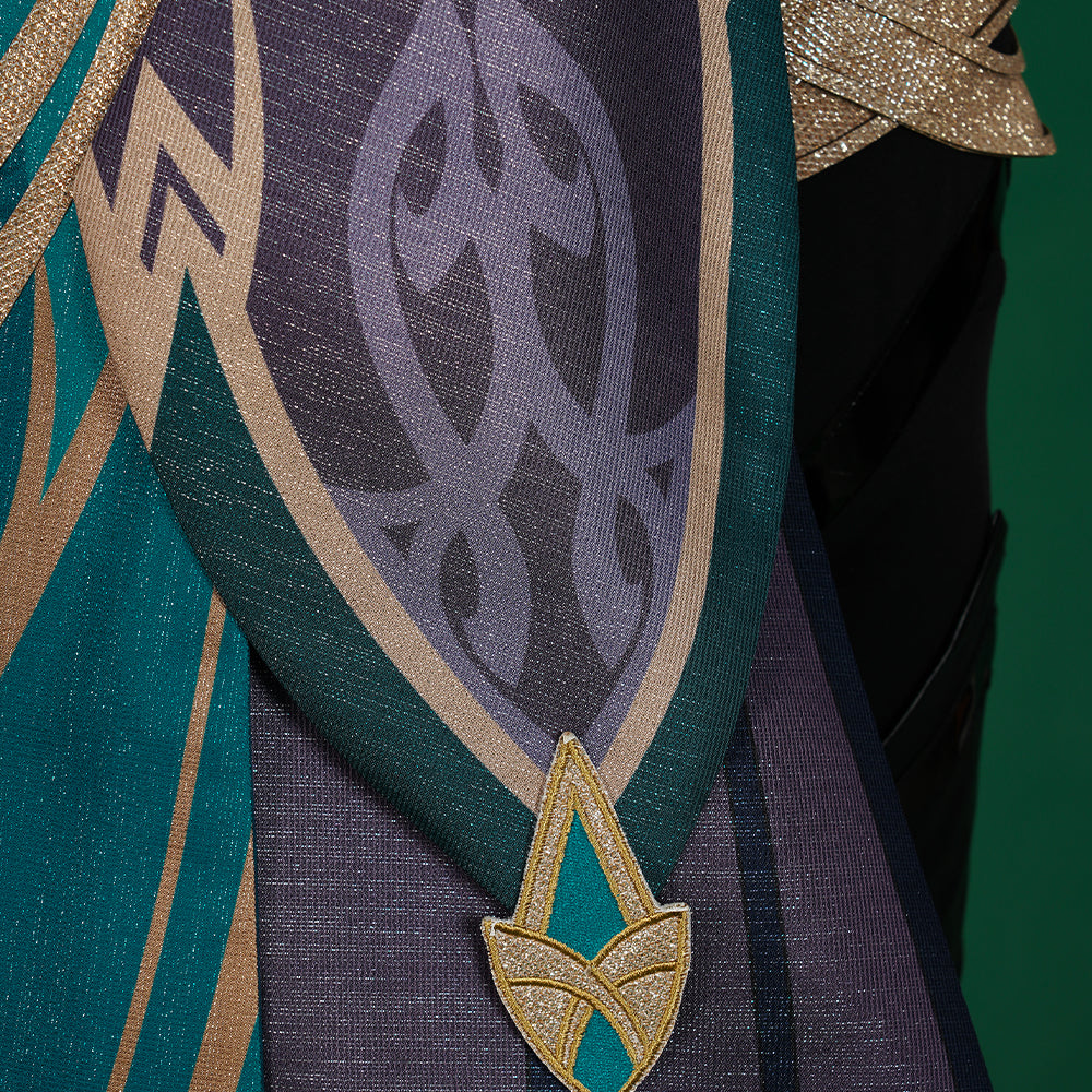 Costume Cosplay Alhaitham pour Fans de Genshin Impact