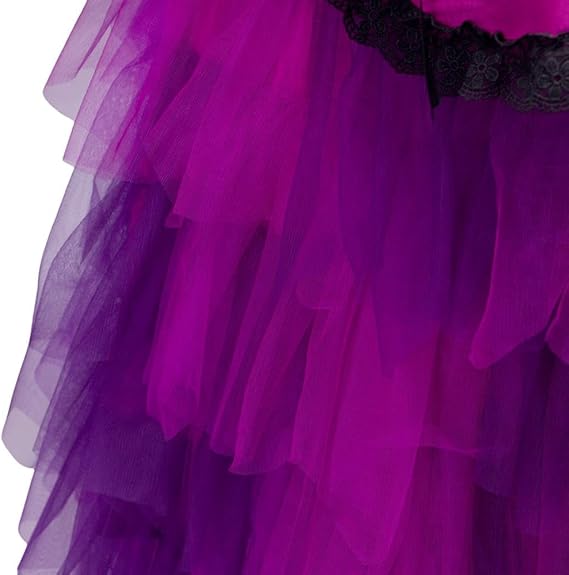 Costume Cosplay Princesse Mal Robe de Bal Violette Gothic pour Femmes