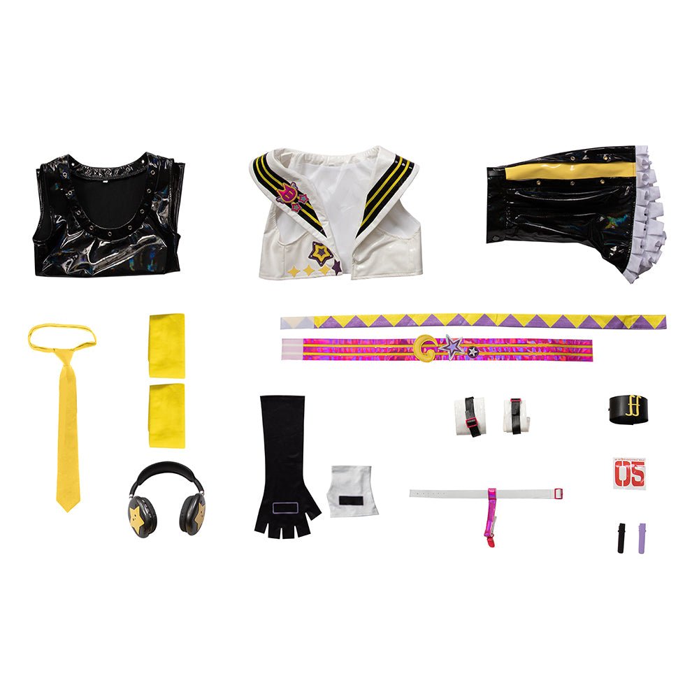 Costumes Cosplay Muse Dash Len et Rin | Project Mirai Sekai Concert Magique Ensemble Complet