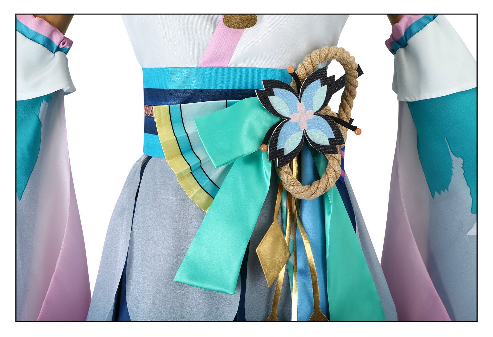 Costume Cosplay Hatsune Miku Onmyoji Pré-Réveil – Élégant & Détailé
