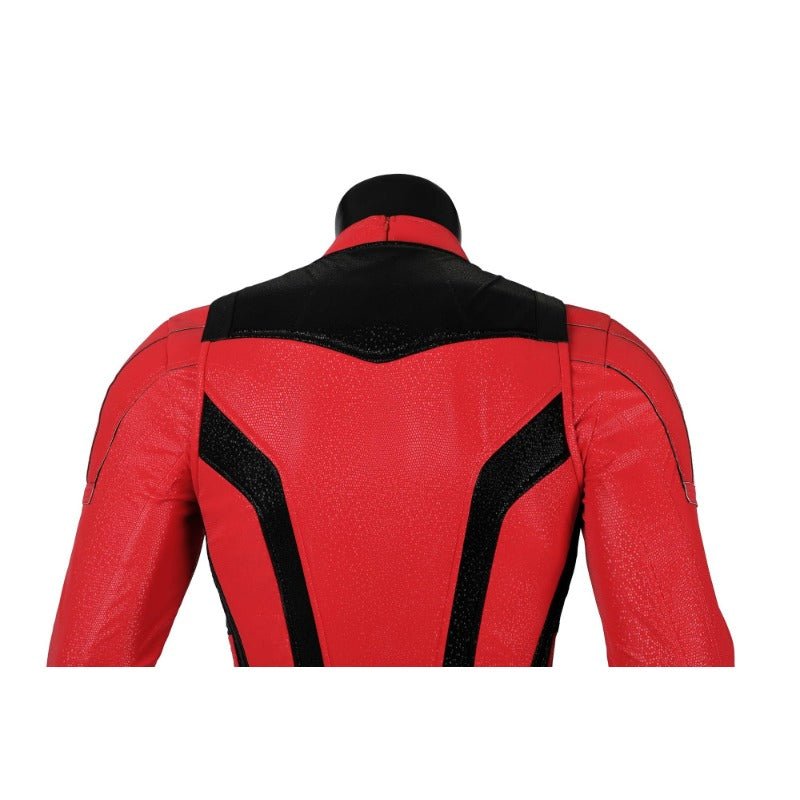 Costume Cosplay Daredevil en Cuir Rouge - Tenue de Combat de Matt Murdock - Ensemble Complet
