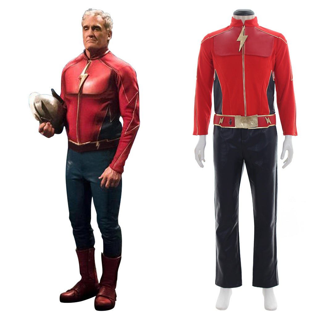Costume Cosplay The Flash pour Hommes – Tenue du Héros Rapide de DC Comics