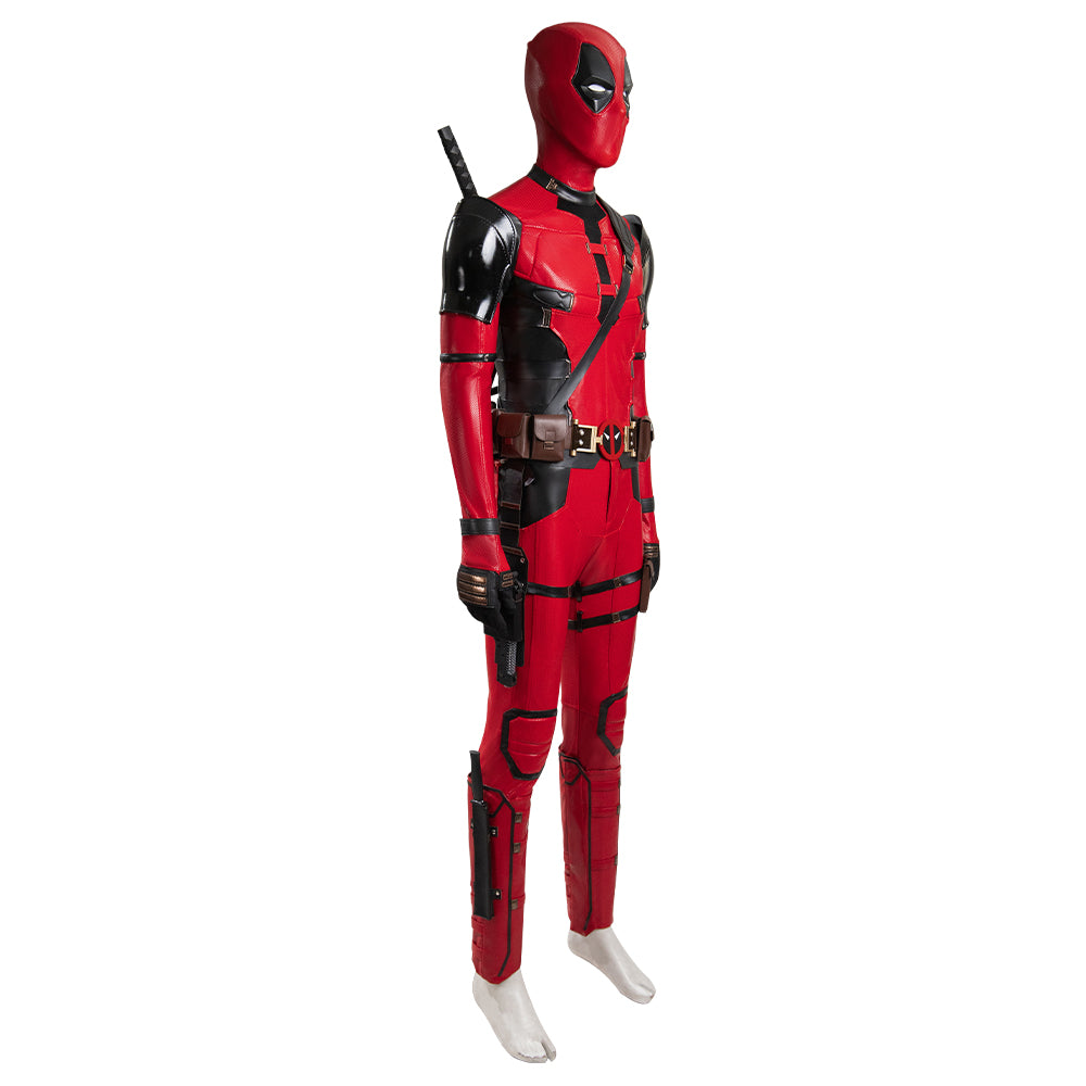 Costume Cosplay Deadpool 3 Version Améliorée (Impression Offset) - Réplique de Film de Haute Qualité