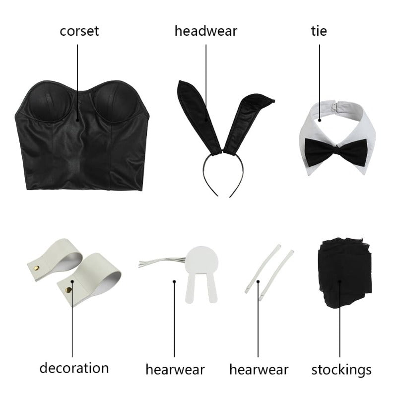 Costume Cosplay Sakurajima Mai Fille Lapin - Rascal Does Not Dream of Bunny Girl Senpai