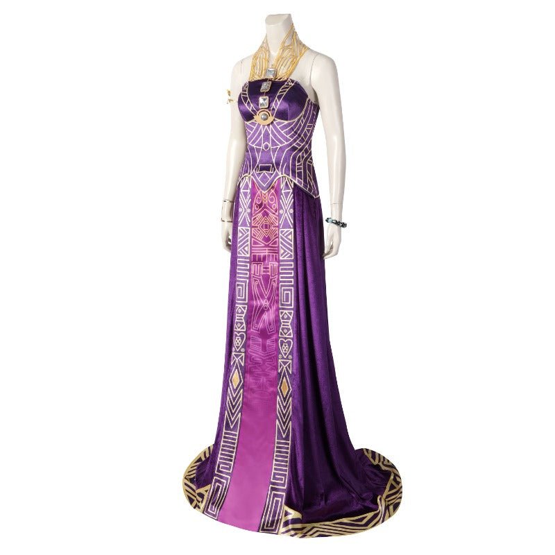 Costume Cosplay Robe Royale Ramonda de Black Panther pour Halloween et Événements