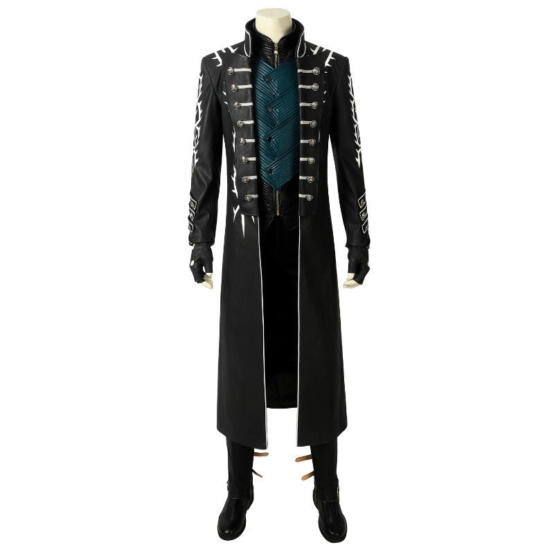 Manteau Trench Vergil – Costume Cosplay Devil May Cry 5 par L'AniMirage