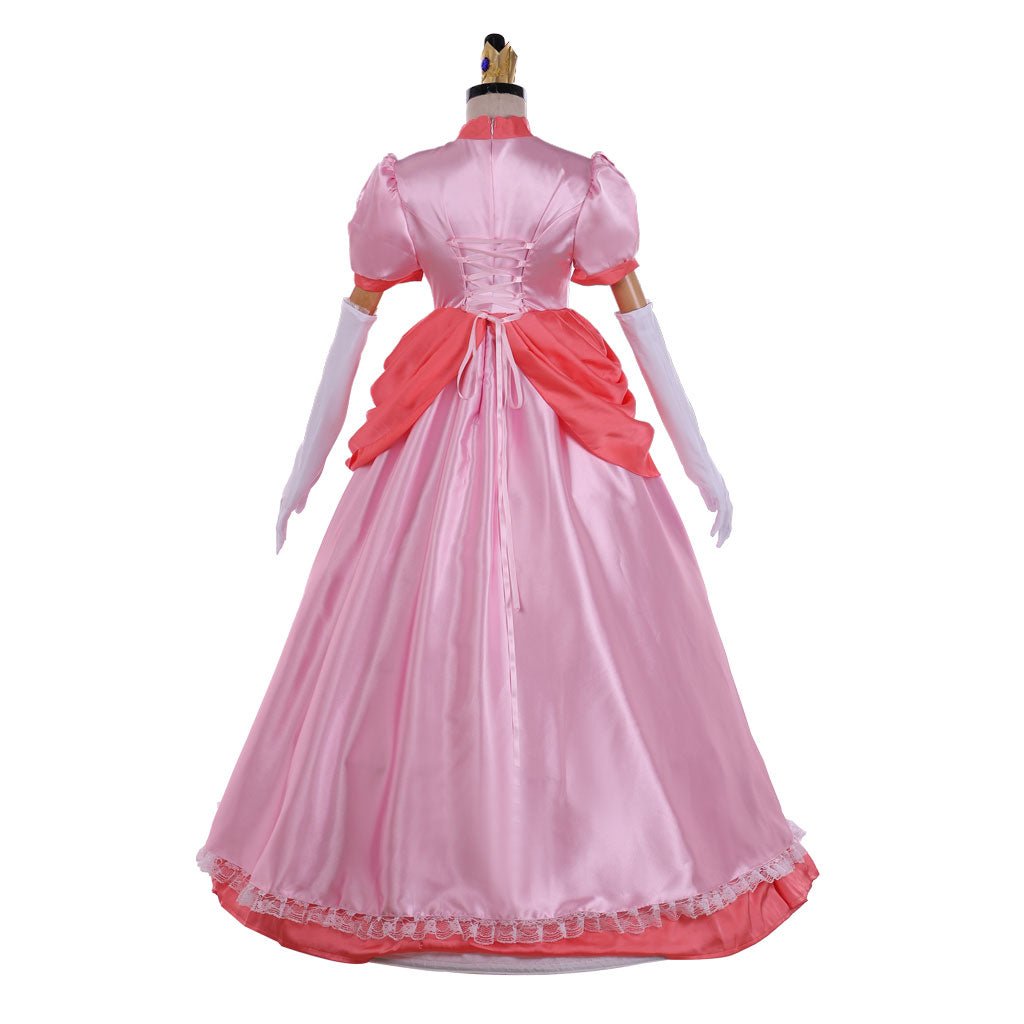 Costume Cosplay Princesse Peach Rose Doux pour Femmes | Série de Cosplay de Jeu par L'AniMirage