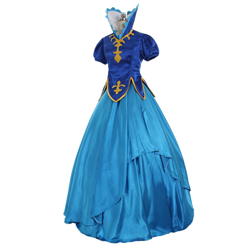 Costume Cosplay Fairy Tail Juvia Lockser - Robe Lolita Bleue