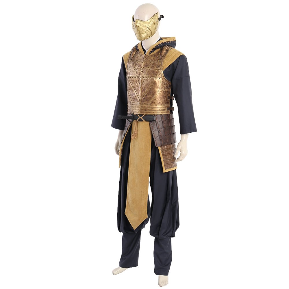 Costume Cosplay Scorpion Hanzo Hasashi du Film Mortal Kombat 2021 pour Hommes