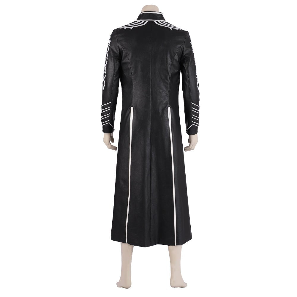 Costume Cosplay Vergil Devil May Cry 5 - Tenue de Jeu de Haute Qualité