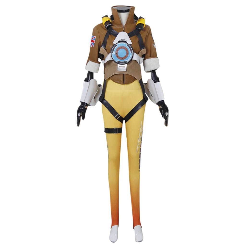 Costume Cosplay Tracer | Uniforme de Combat pour Joueurs et Fans
