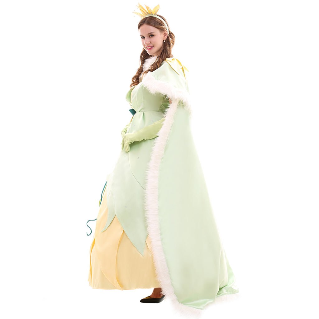 Costume Cosplay Princesse Tiana Series | Robes Élégantes pour Cosplay, Fêtes et Halloween