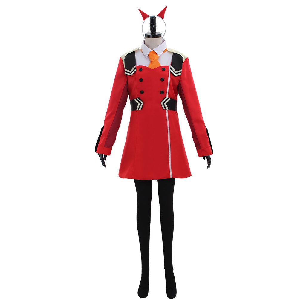 Costume Cosplay DARLING in the FRANXX Zero Two Robe Rouge Code:002 Uniforme