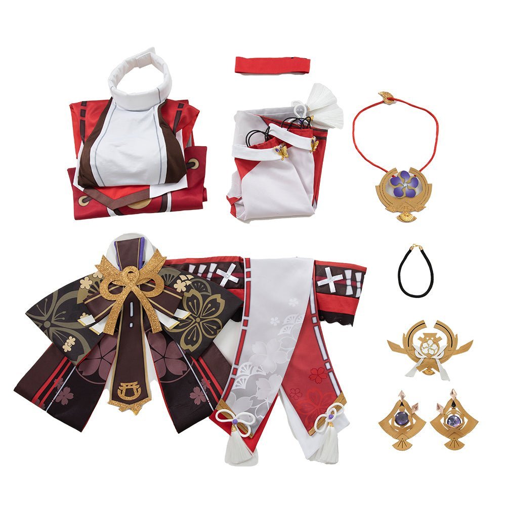 Costume Cosplay Yae Ko de Genshin Impact pour Femmes - Style Chinois Anime