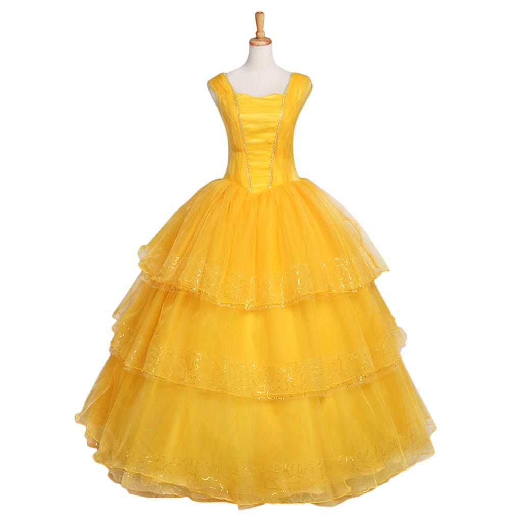 Costume Cosplay Princesse Belle | Robe Adulte Princesse Disney Belle pour Halloween & Fêtes à Thème