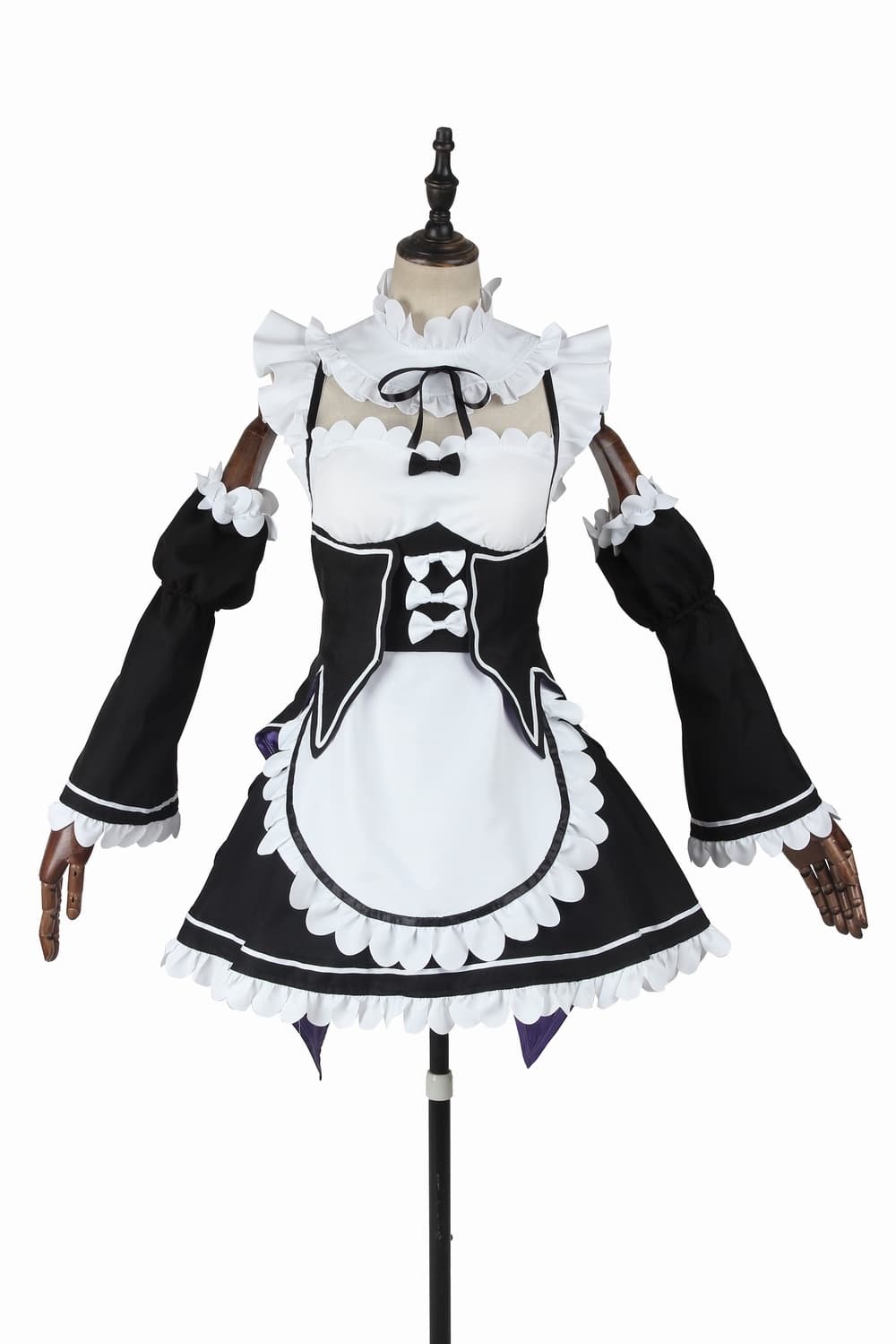 Costume Cosplay Re:Zero Rem & Ram - Robes de Fille de Chambre Anime Kawaii