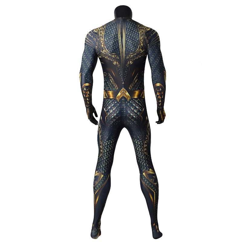 Costume Aquaman Combinaison Cosplay pour Hommes - Super-héros DC Comics - Halloween Carnaval