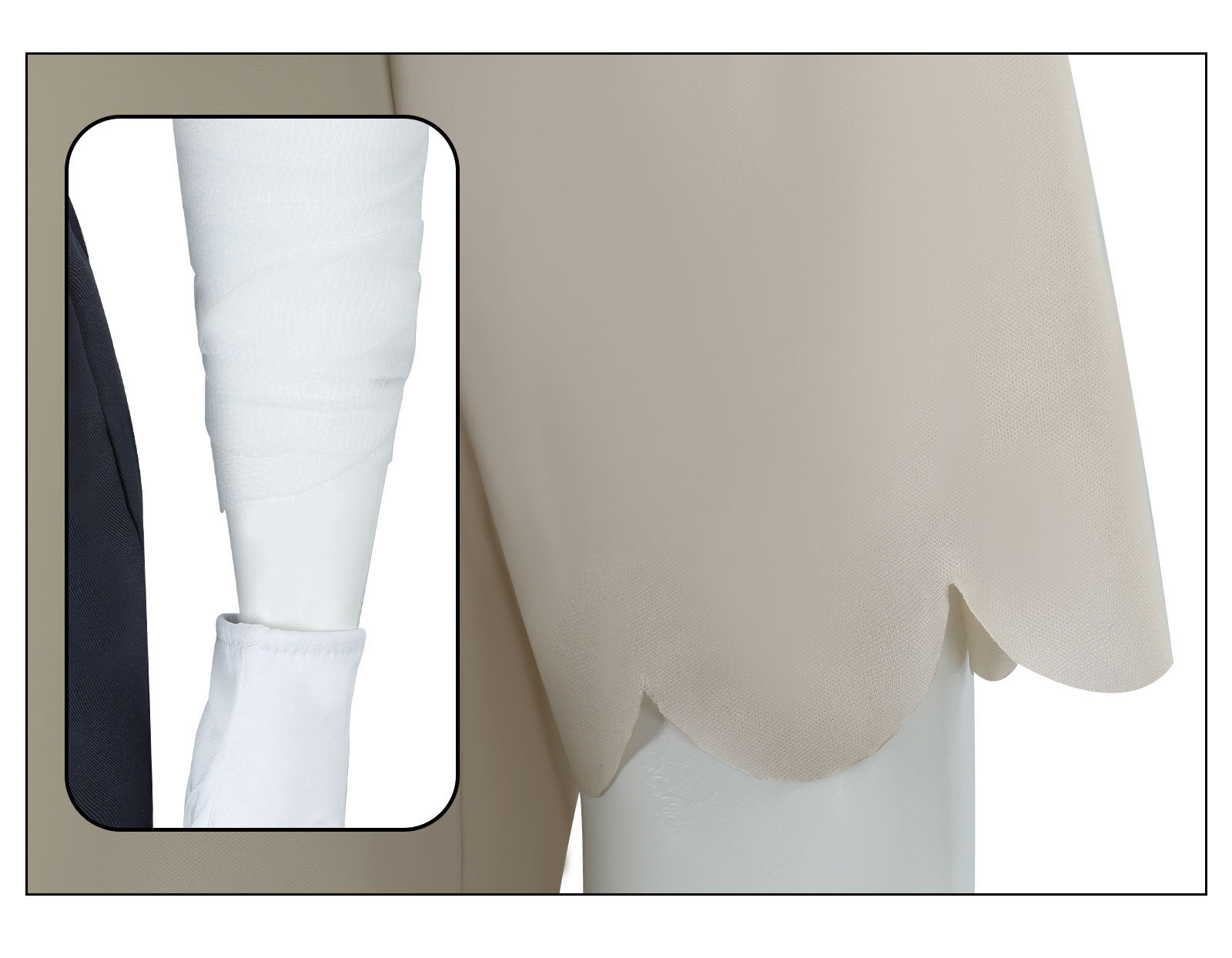 Costume Cosplay Little Nightmares 3 - Low le Fugitif pour Halloween