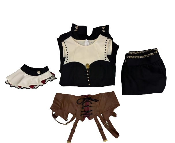 Costume Cosplay BanGDream Ave Mujica Doloris - Tenue Anime de Haute Qualité