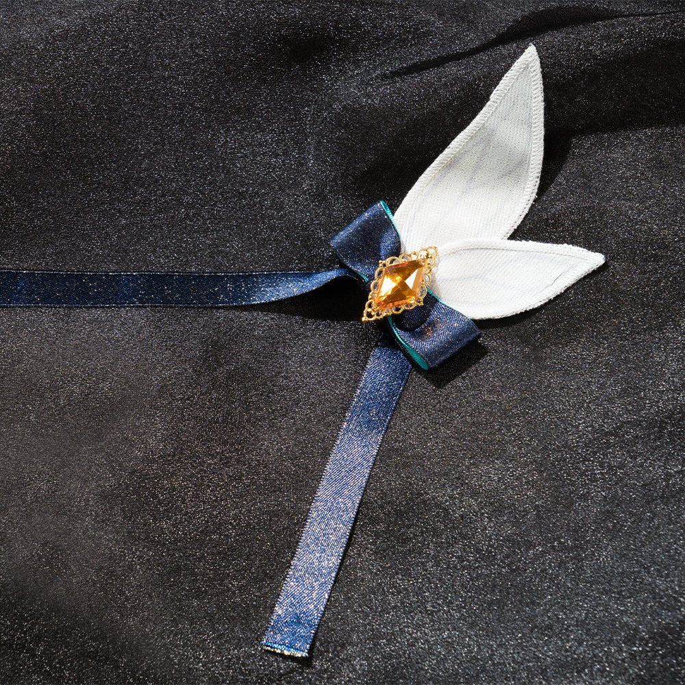 Costume Cosplay Light Bell de Honkai Star Rail avec Perruque et Accessoires | Déguisement Halloween pour Femme