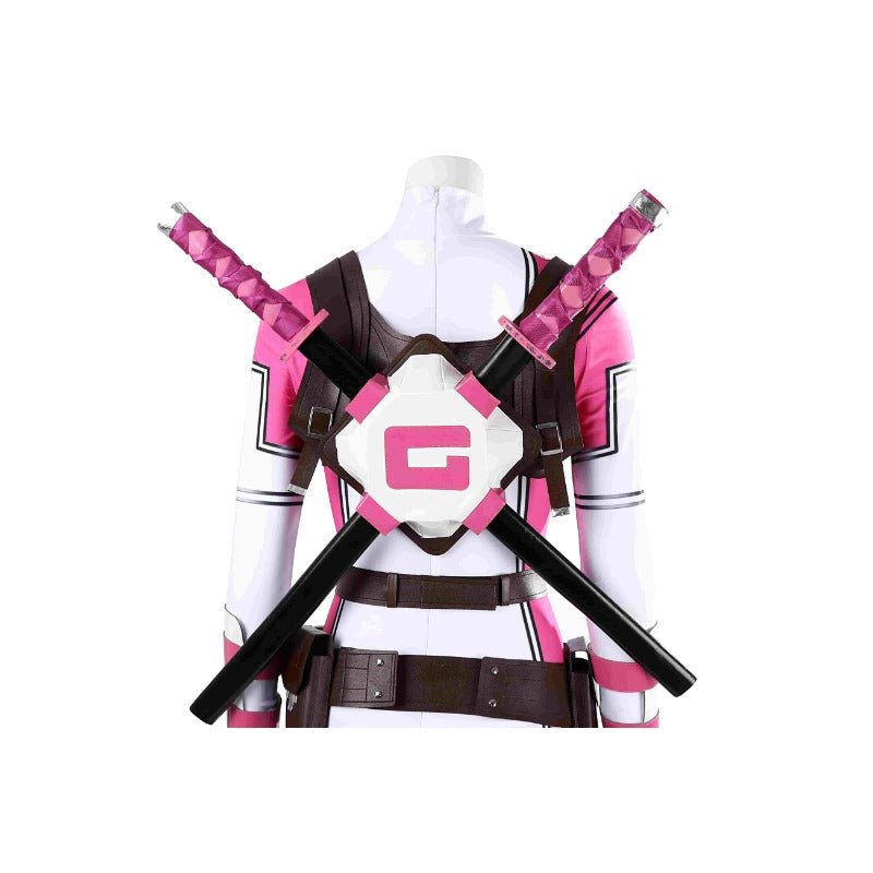 Costume Cosplay Gwenpool Comics Gwen Poole Halloween pour Femmes