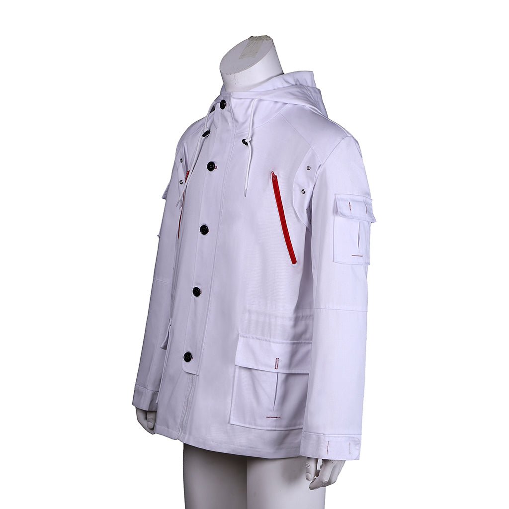 Veste Blanche Kamen Rider Go Shijima Costume Cosplay - Tenue Authentique Anime