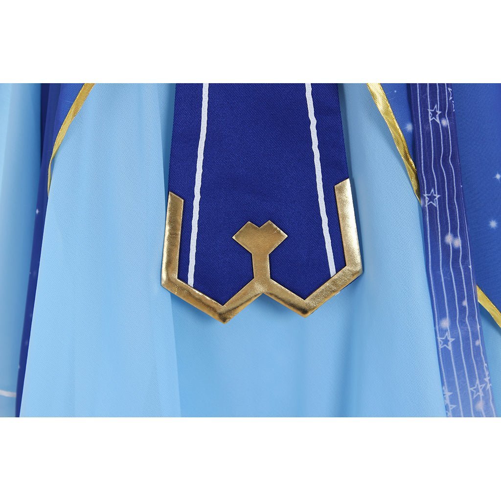 Costume Cosplay Snow Miku Hatsune Miku Tenue d'Hiver pour Fans d'Anime