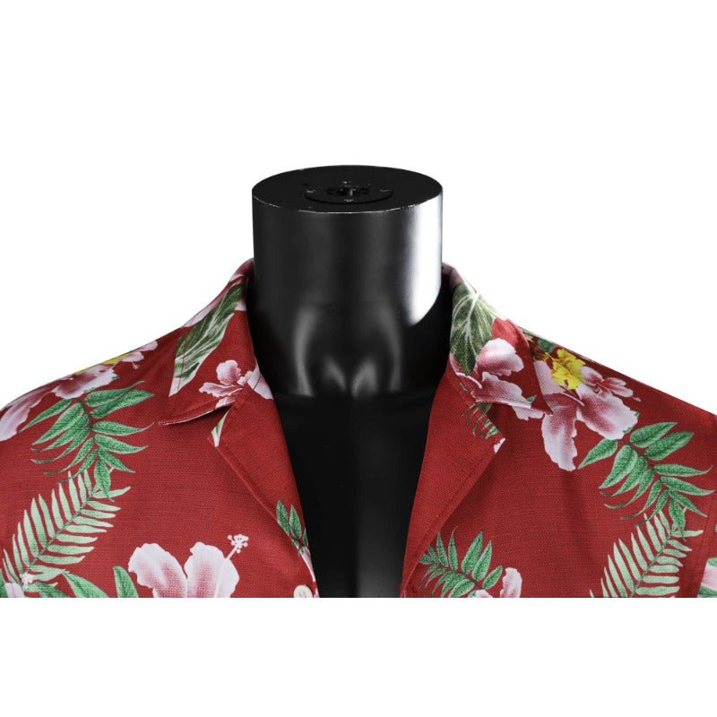 Chemise Cosplay Kasuga Ichiban - Manches Courtes Inspirée du Jeu pour Hommes