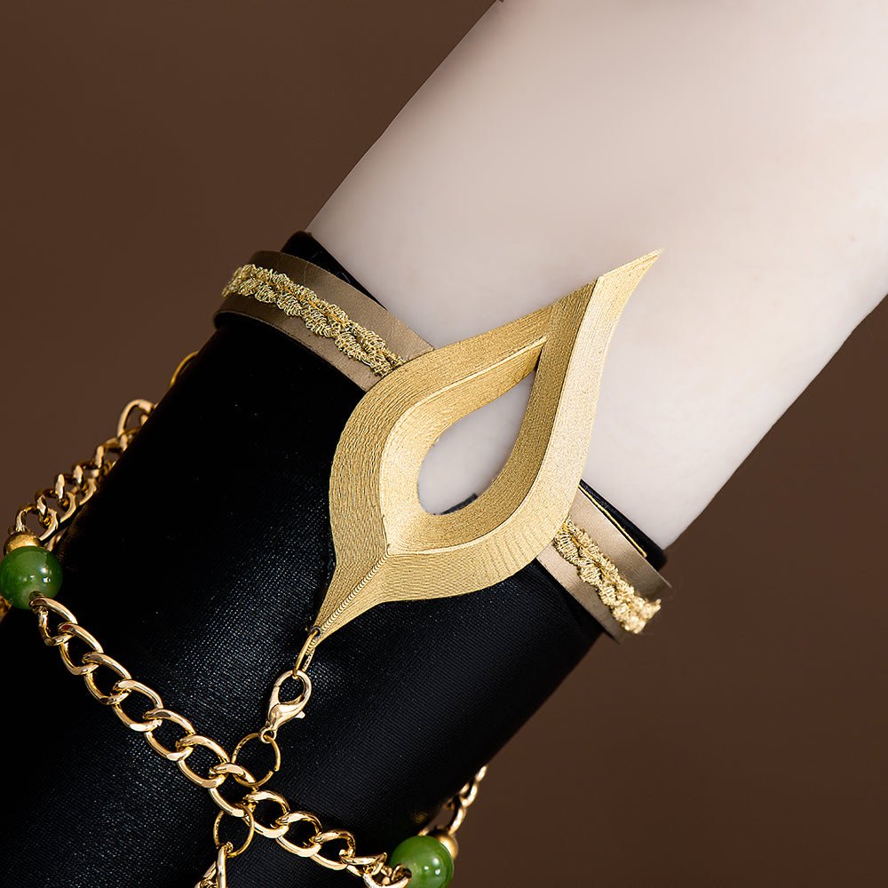 Costume Cosplay Honkai Star Rail Yunli Complet avec Perruque et Accessoires | Uniforme de Personnage de Jeu