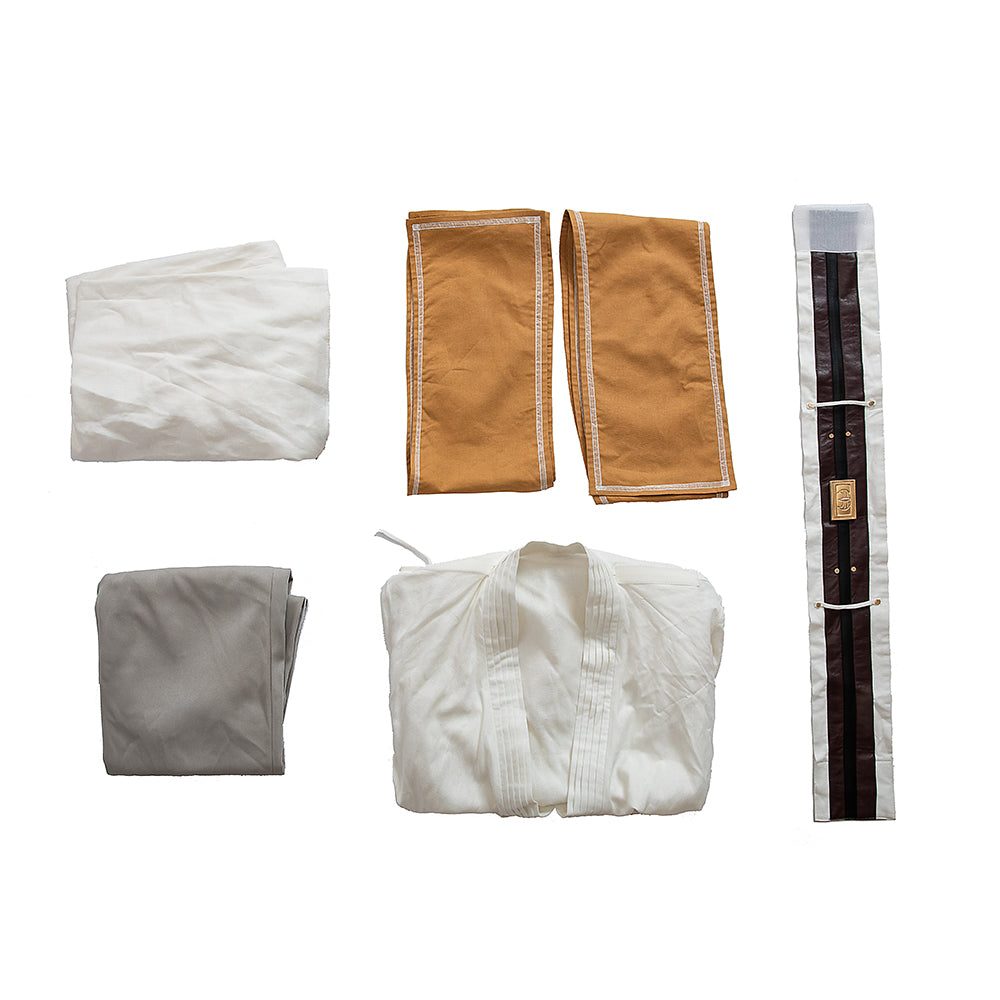 Star Wars Attendant - Sol Xue (Robe Blanche) Costume Cosplay