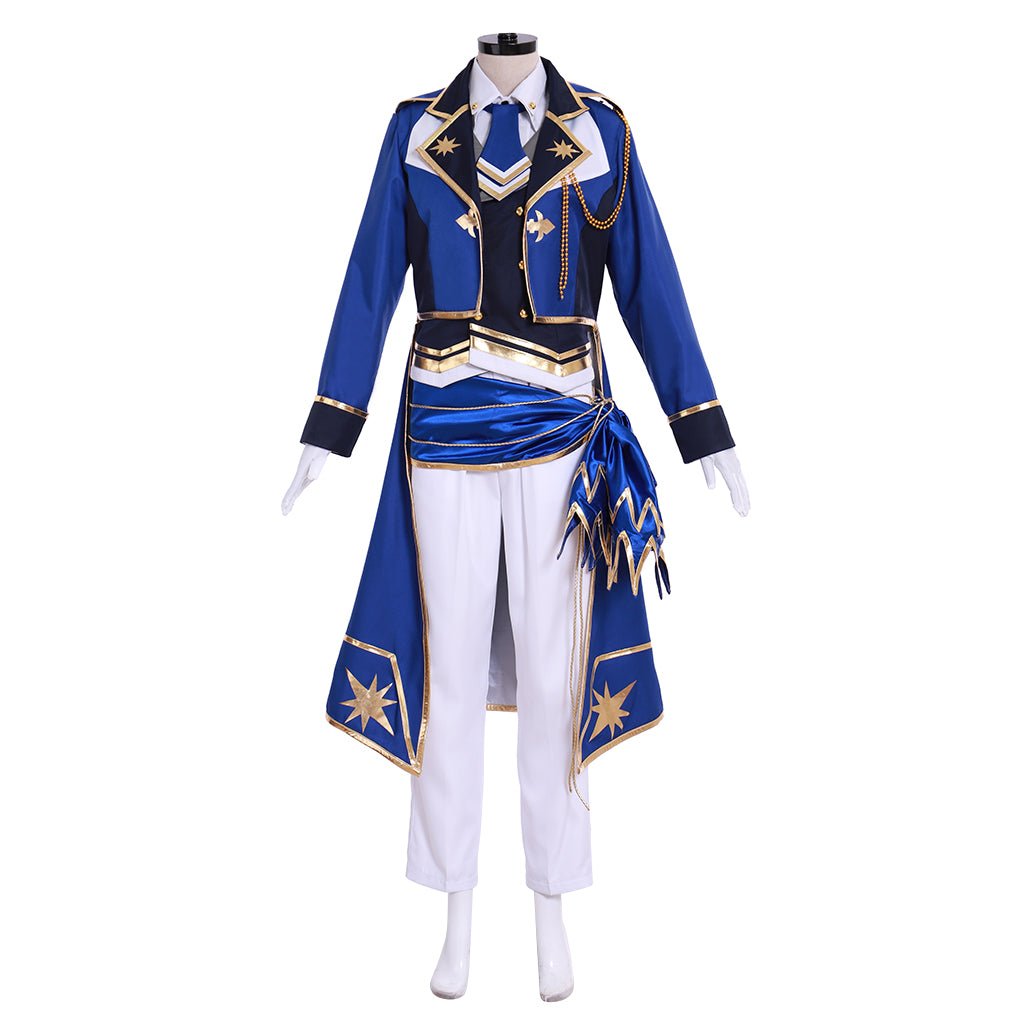 Costume Cosplay Chevalier Sacré du Lion d'Or Leo Tsukinaga Bloomed Ensemble Stars