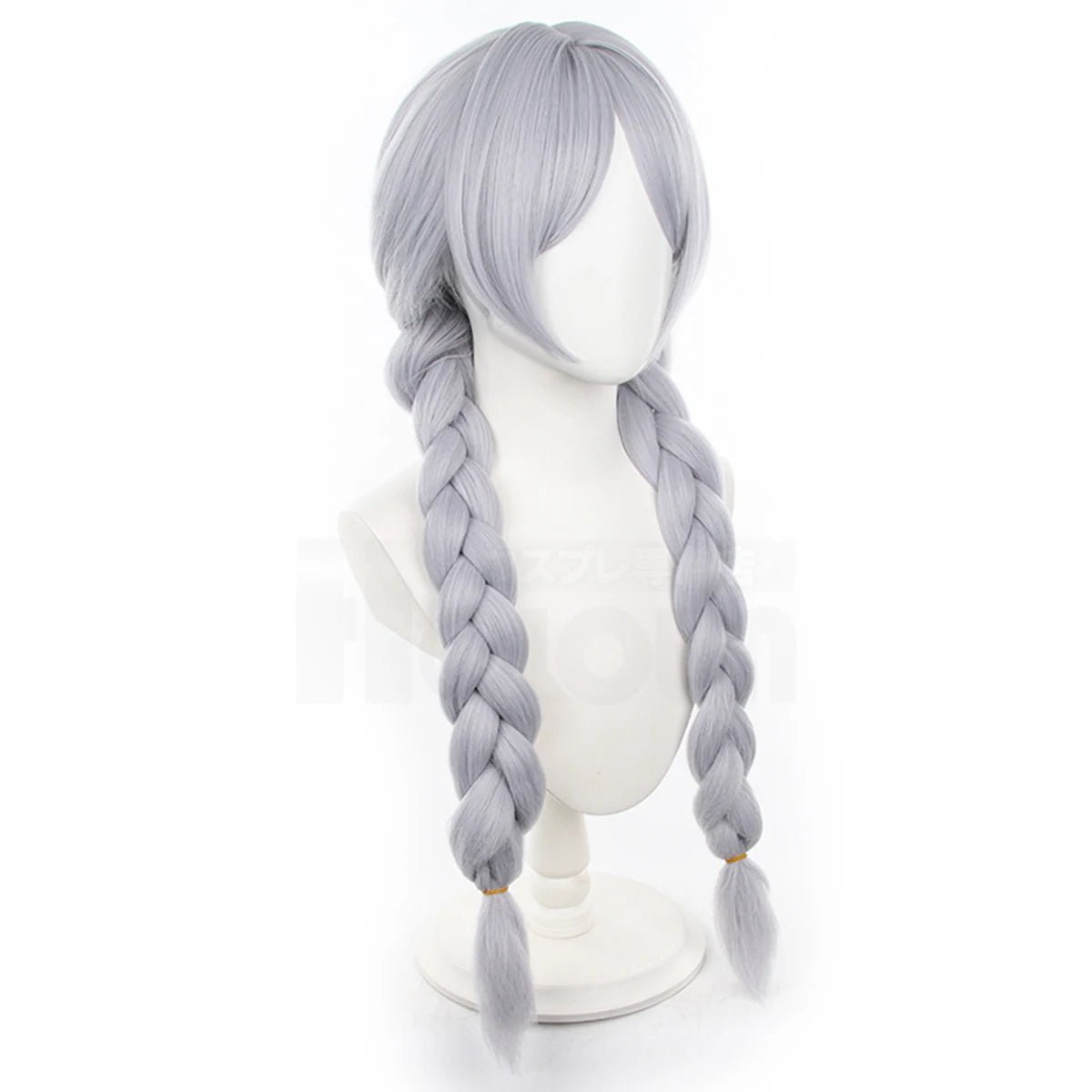 Perruque Cosplay Frieren Beyond Journey's End Anime Cheveux Tissés Rose Net Fibre Synthétique Ajustable Cadeau Noël