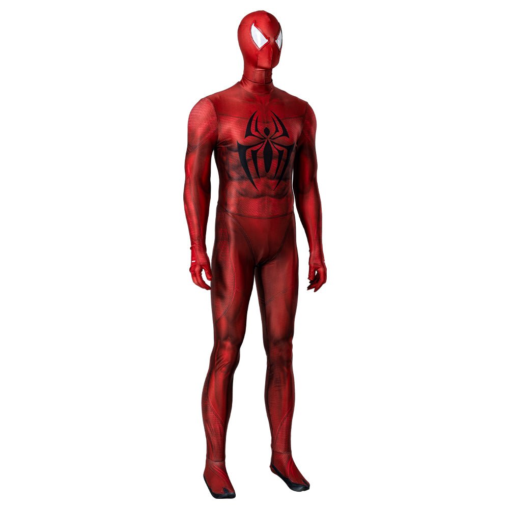 Costume Cosplay Scarlet Spider - Spider-Man: À Travers le Spider-Verse Tenue Authentique de Super-Héros