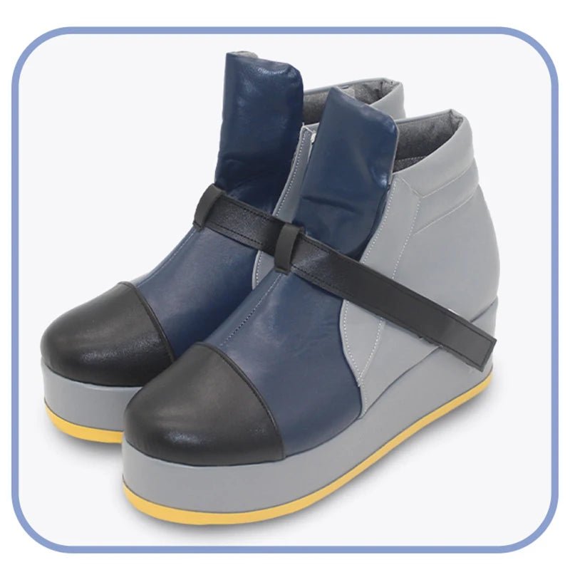 Chaussures Cosplay Sett HEARTSTEEL de League of Legends - Plates pour Hommes avec Fermeture Velcro