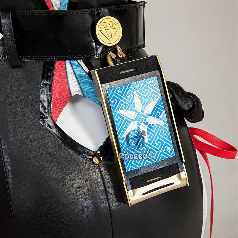 Costume Cosplay Honkai Star Rail Topaz & Numby pour Femme - Combinaison Complète avec Cape