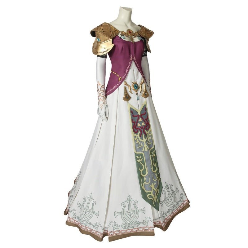 Costume Cosplay Zelda Princesse du Crépuscule - Design Élégant pour les Fans