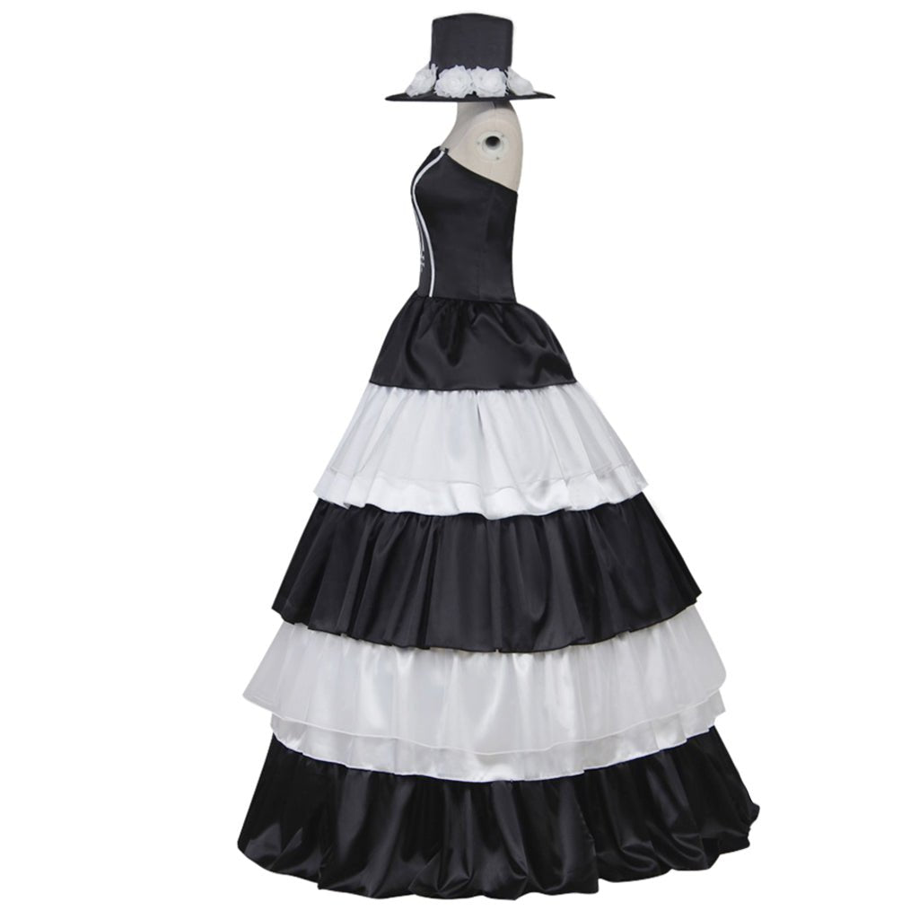 Costume Cosplay One Piece Perona Princesse Fantôme - Style Gothic Lolita