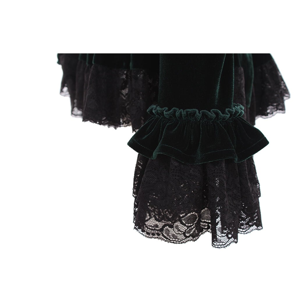 Blouse Lolita Sans Bretelles en Mousseline avec Manches Trompette pour Femmes et Filles