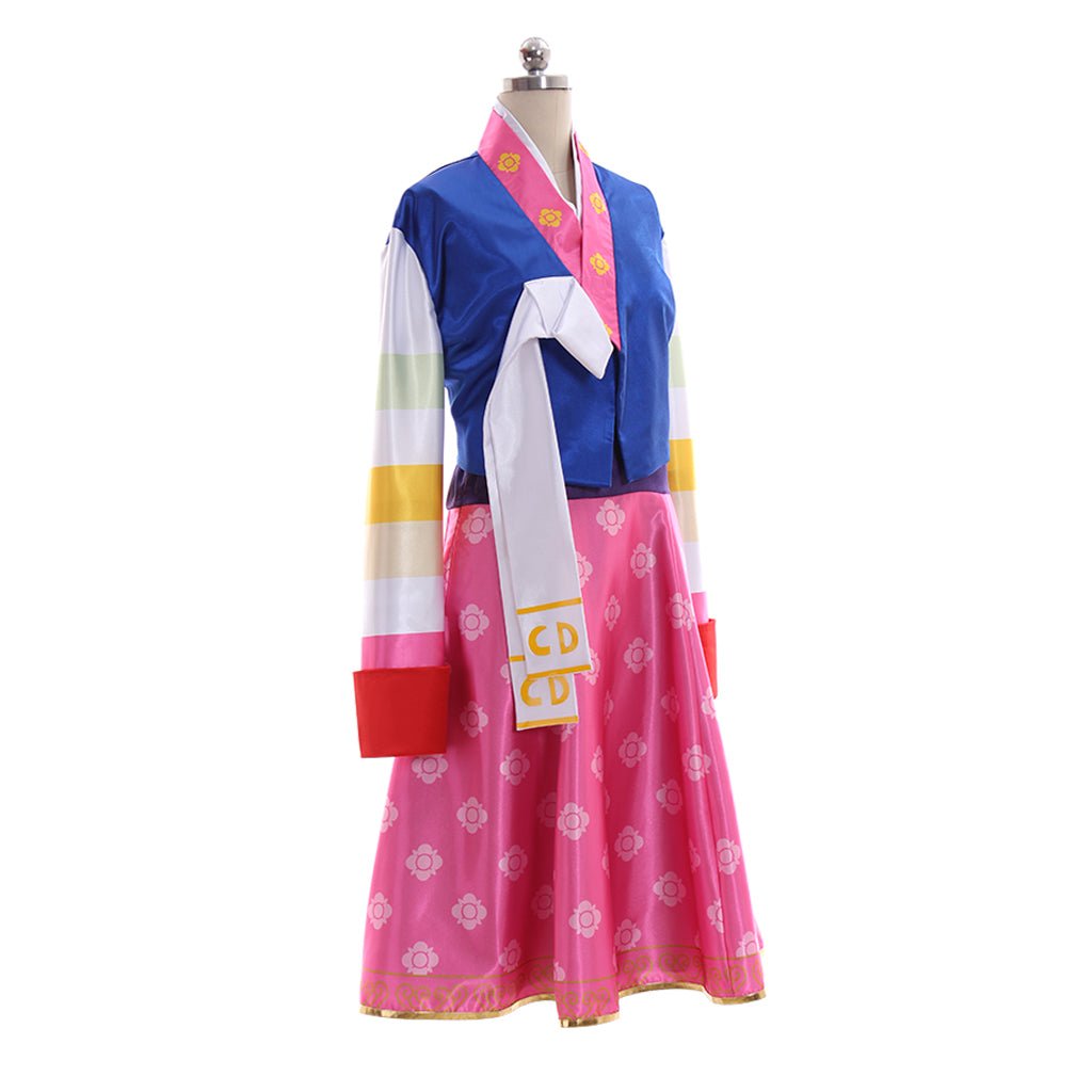 Costume Cosplay D.Va Style Hanbok pour Filles - Tenue Overwatch pour Événements