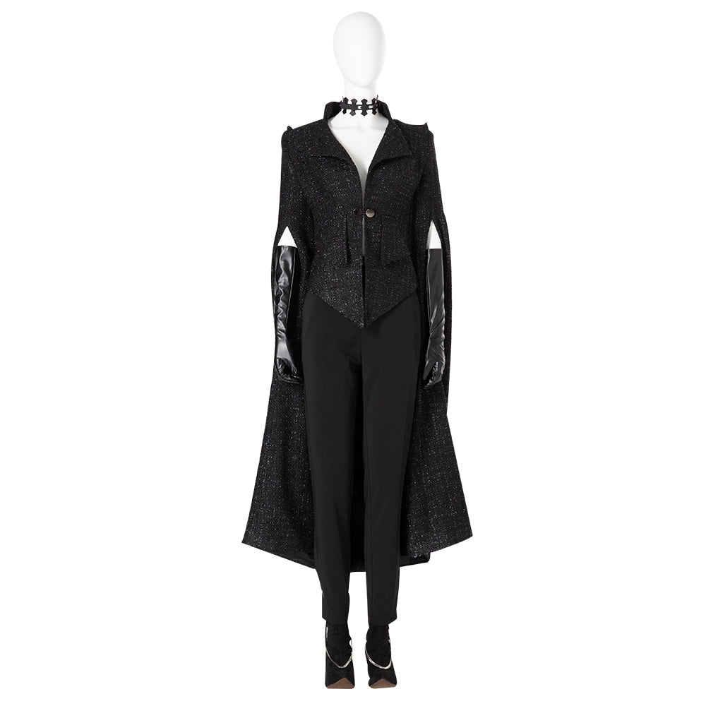 Costume Cosplay Cruella Version Noire - Tenue Cruella de Vil du Film