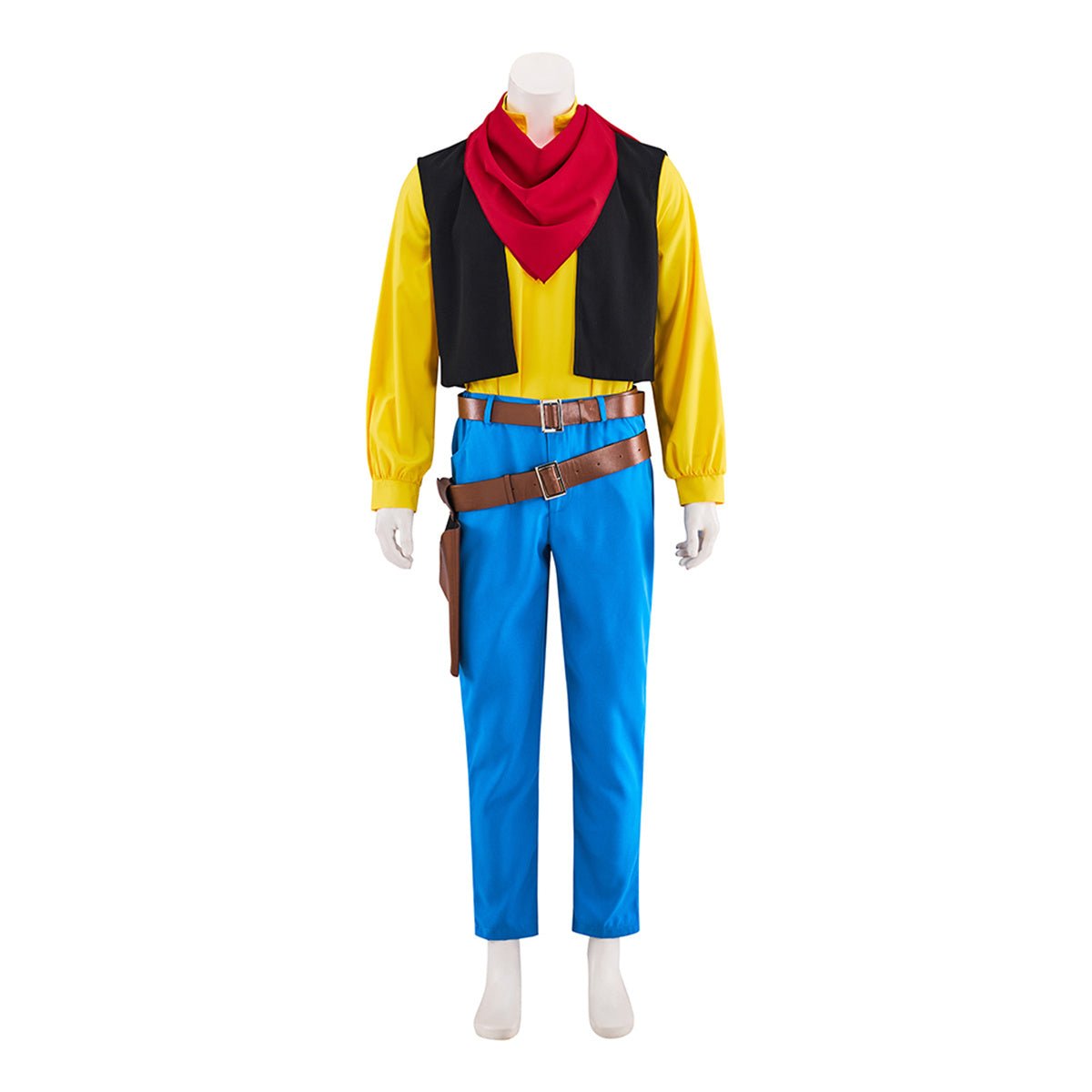 Costume Cosplay Lucky Luke Cowboy – Tenue Officielle pour Fans et Collectionneurs