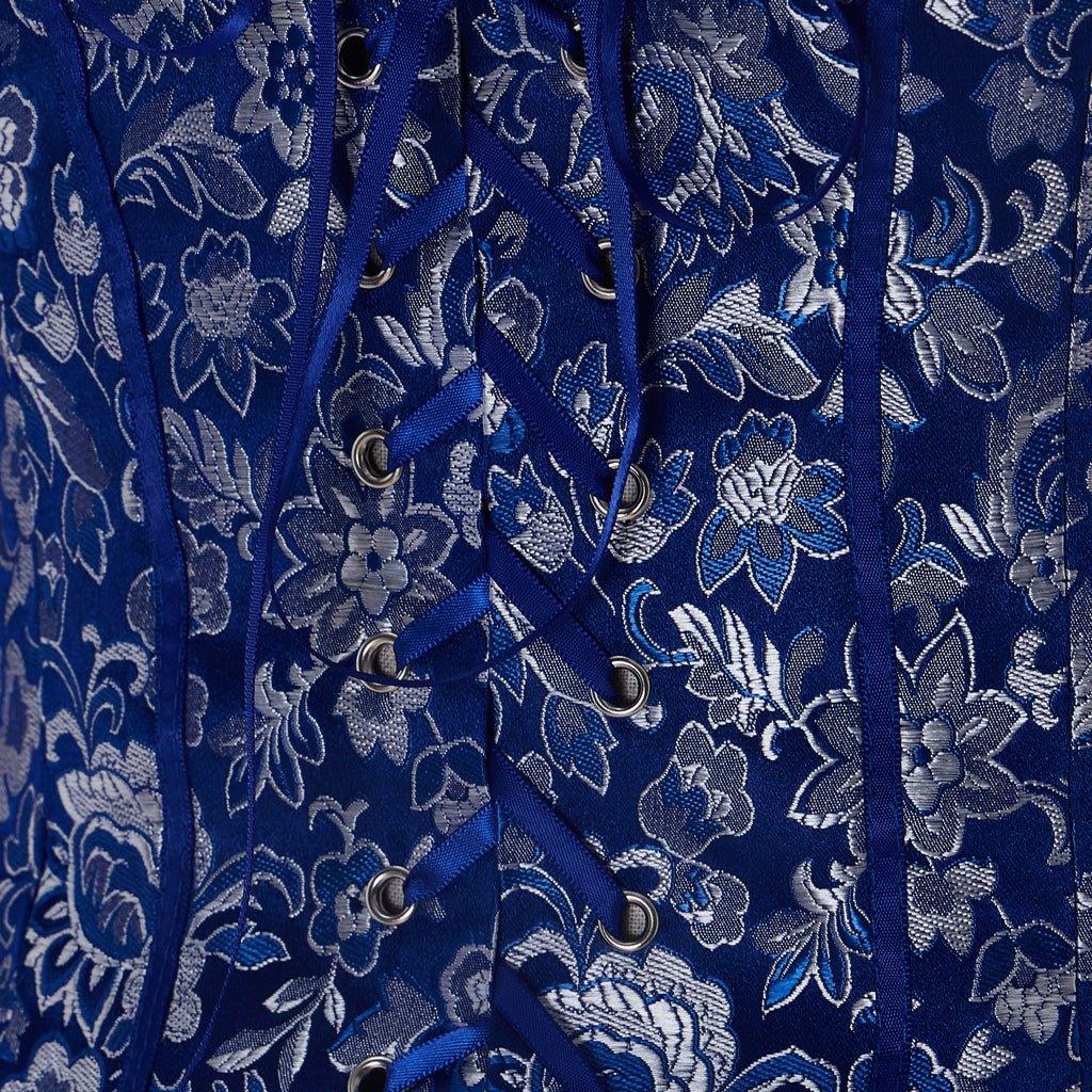 Costume Cosplay Princesse Belle - Robe Villageoise pour Femmes Robe de Servante Bleue