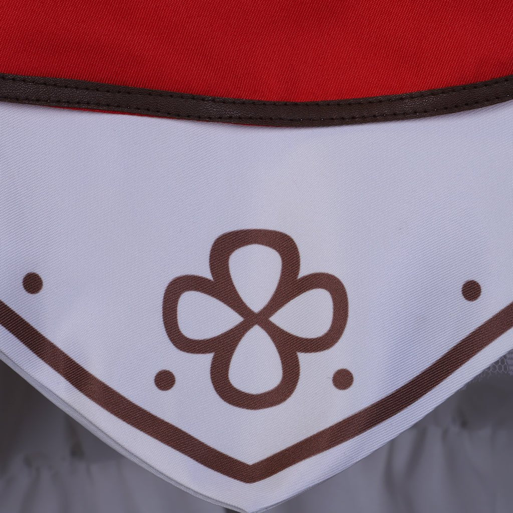 Costume Cosplay Genshin Impact Klee - Robe Loli avec Chapeau et Accessoires Complet