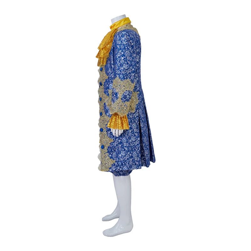 Costume Homme Baroque Rococo Aristocratique du 18e Siècle – Tenue de Cour de l'Ère Louis