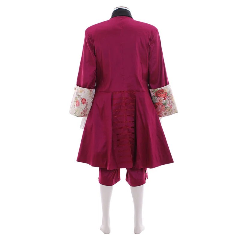 Costume Homme Baroque Rococo Violet - Costume Médiéval pour Mariages, Fêtes et Cosplay | Série L'AniMirage