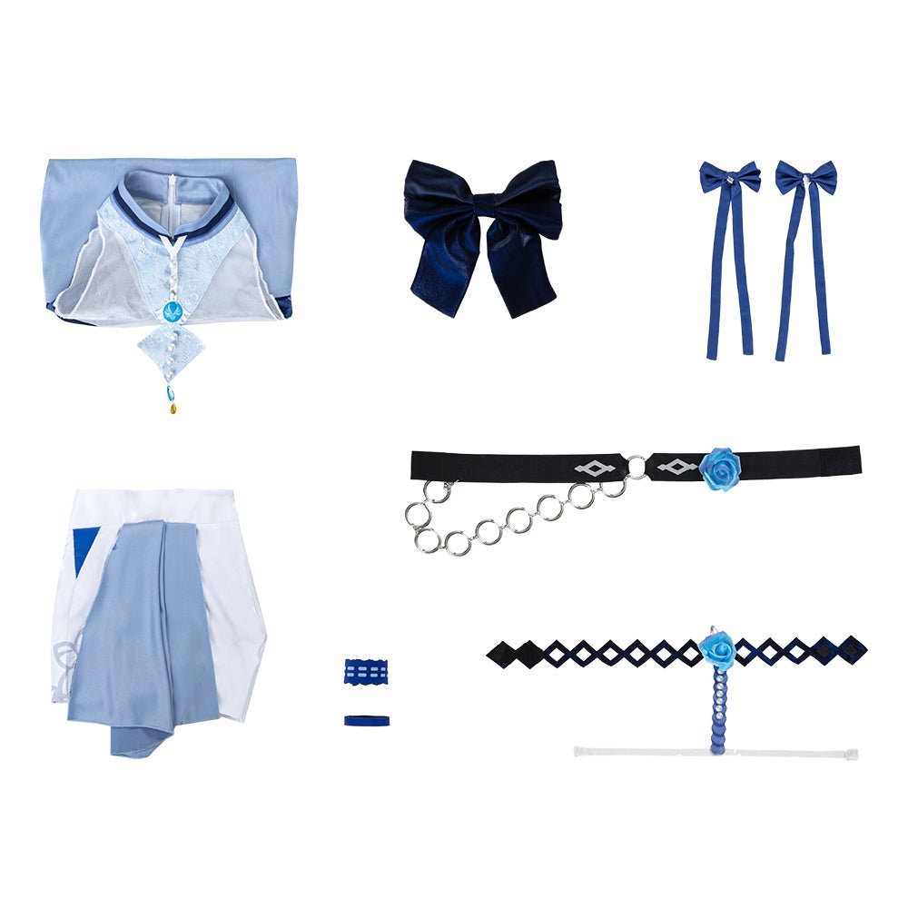 Costume Cosplay Genshin Impact Jean – Maillot de Bain d'Été pour Filles et Femmes