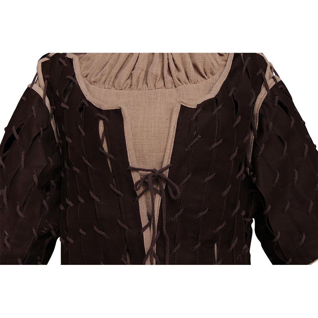 Costume Cosplay Arya Stark pour Femmes Adultes & Filles - Ensemble Complet pour Halloween & Carnaval