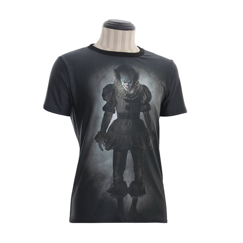 T-shirt à manches courtes Pennywise - It: Chapitre Un - Costume Cosplay